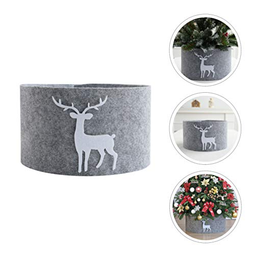 Tomaibaby Weihnachtsbaum Röcke Schürze Abdeckung Christbaumdecke Christbaumständer Verkleidung Tannenbaum Rock Weihnachtsbaumschmuck Weihnachtsdekoration Baumschmuck Weihnachten Deko 90CM