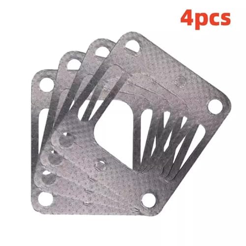 Image of MARKGOO Exhaust Elbow Riser Gasket Restrictor 4 PCS for MerCruiser Stern Drive and Inboard Engine V6 V8 GM 4.3L 5.0L 5.7L 6.2L 7.4L 8.2L Sierra 18-0897 27-863724 860233 41813 99208A1
