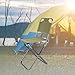 kowaku Travel Backpack Folding Chair Leisure Chair Easy to Carry & Store Practical Collapsible Chair Camp Chair for Beach Garden BBQ, Green