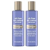 Neutrogena Oil-Free Eye Makeup Remover & Cleanser, Gentle & Non-Greasy Makeup Remover for Waterproof Mascara, 8 fl. Oz, 2 Pack