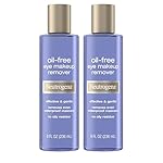 Neutrogena Oil-Free Eye Makeup Remover & Cleanser, Gentle & Non-Greasy Makeup Remover for Waterproof Mascara, 8 fl. Oz, 2 Pack