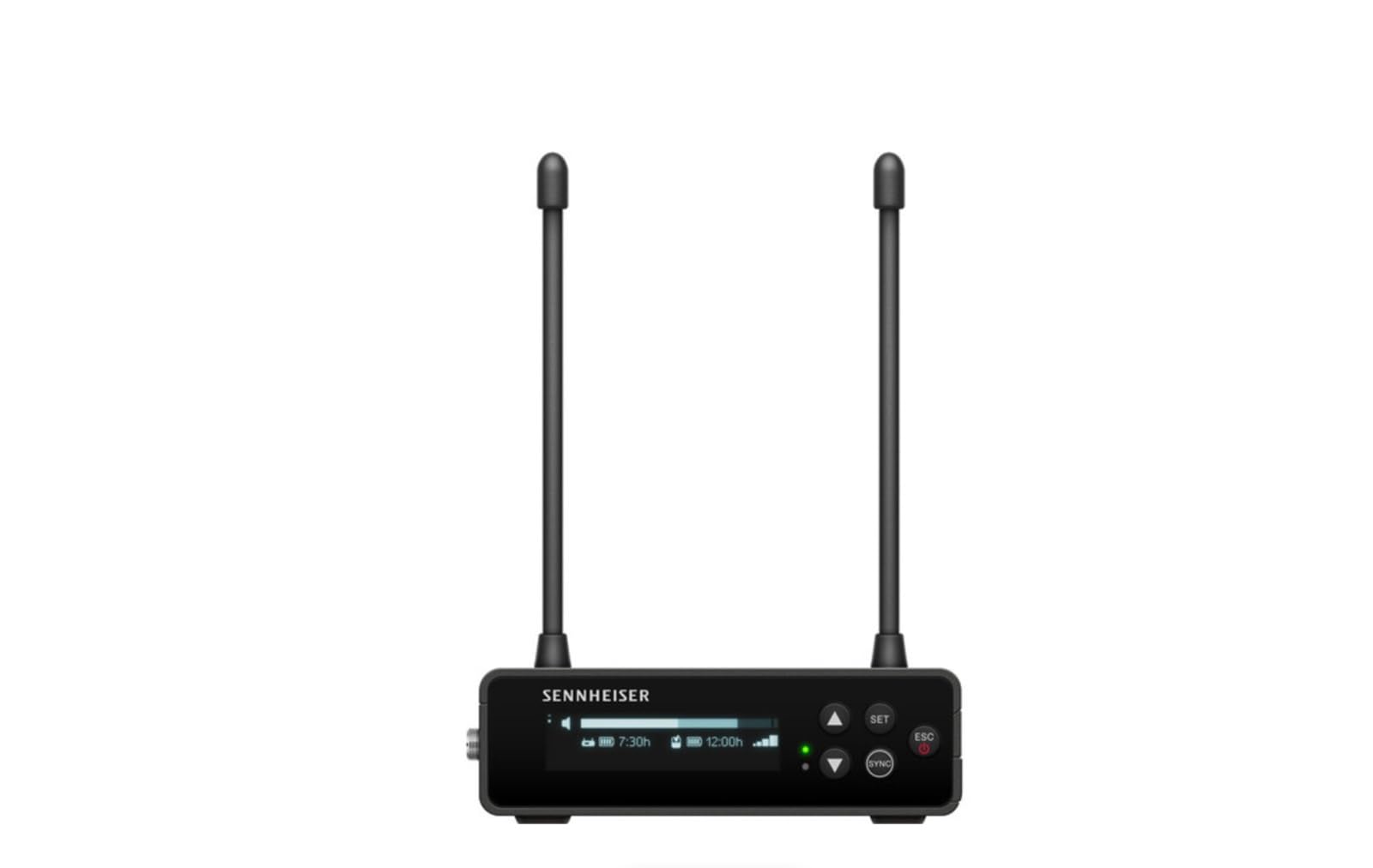 Sennheiser EW-DP ENG Set (S7-10) Tragbares digitales UHF-Funkmikrofonsystem mit EK-Empfänger, SK Bodypack Transmitter und ME2 Omnidirektionales Lav-Mikrofon - Schwarz (700045)