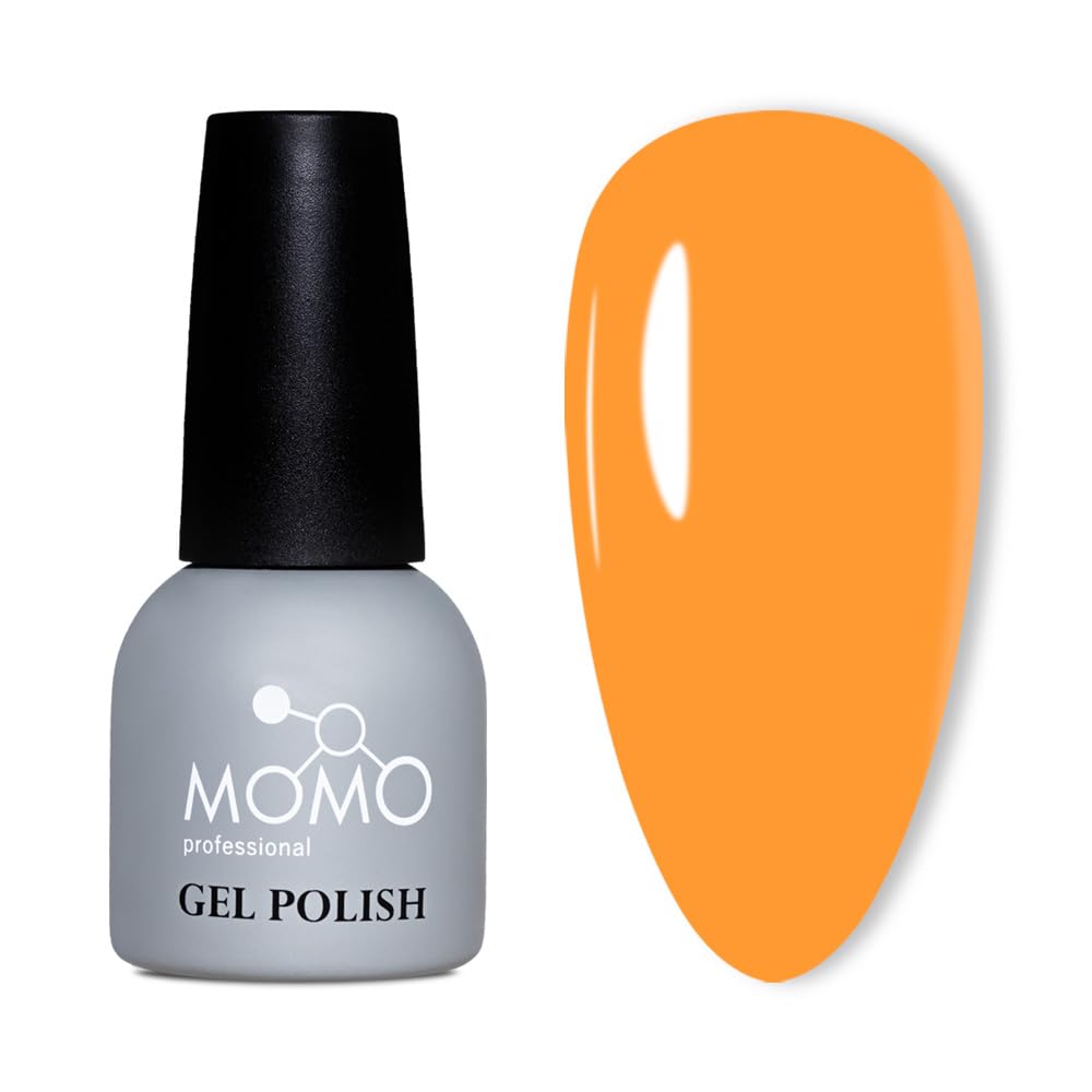 MOMO professional Kalıcı Oje K055 Pastel Balkabağı Turuncu 14 ml