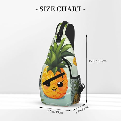 Morrales de senderismo Sling Bag para mujeres y hombres miniatura 3