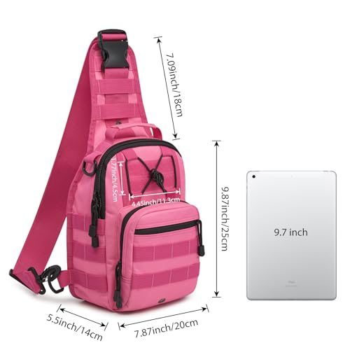 Image of G4Free Outdoor Tactical Bag Backpack, Military Sport Bag Pack Sling Shoulder Backpack