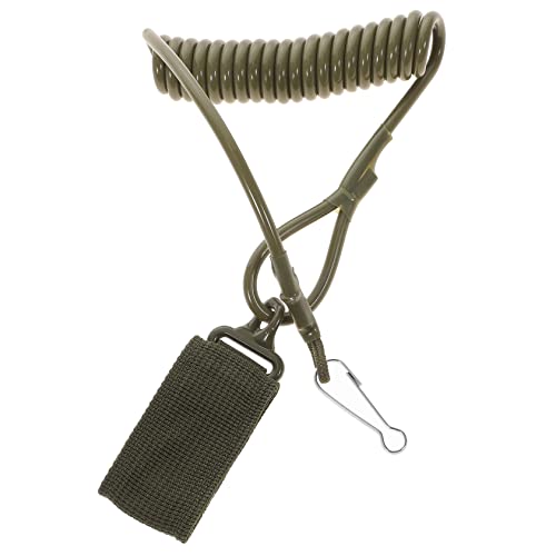 Mipcase Kayak Paddle Leash Telescopic Elastic Rope Paddle Tie for Kayak Canoe Fishing Rod