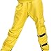 Billie Eilish Costume, Official Yellow Oversize Top and Pants for Kids, Musical Artist Inspired Outfit, Deluxe Child Size Medium (7-8)