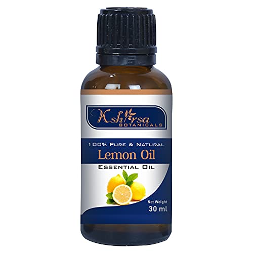 Lemon Essential Oil -100% Natural & Pure Steam Distilled For Face, Hair Dandruff, Skin Care, Therapeutic Grade & Aroma Diffuser (30 ml)-image-39