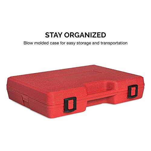 Neiko 02379A 3/4" Drive Jumbo Impact Socket Set | 21 Piece | Shallow | Sae | Sizes 3/4” To 2” | Cr-V Steel #TOP4