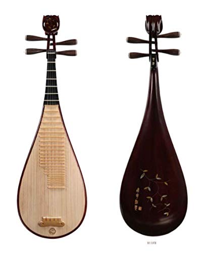 LANDTOM Professional Hardwood Chinese Lute Traditional National Stringed Instrument PiPa (adults)