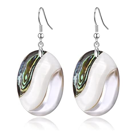 Philip Jones Abalone Shell Drop Earrings Cover