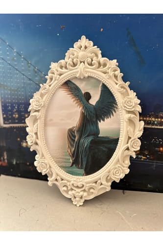 Tableau mural décoratif en céramique blanche SODEF 40x40 cm objet design carré