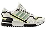  adidas Originals ZX 750 HD, Footwear White-Green Tint-Core Black, 4