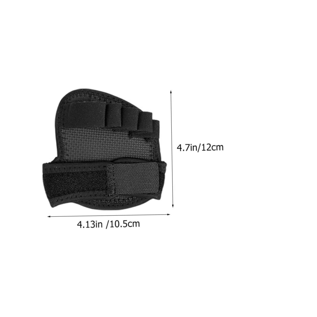 ERINGOGO 2Pairs Breathable Half Toe Socks with Supple Forefoot Cushions of Comfortable Black Yoga Socks for Ballet Dancing Thicken Design for Pressure Relief and Stability