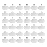 Cable Labels by Wrap-It Storage, Oval, White (36 Pack) Write On Cord Labels, Wire Labels, Cable Tags and Wire Tags for Cable Management and Identification for Electronics, Computers and More