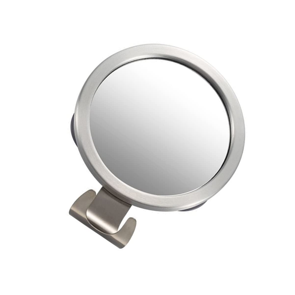 Miroir de salle de bain rond anti-buée FRCOLOR design épuré sans perçage