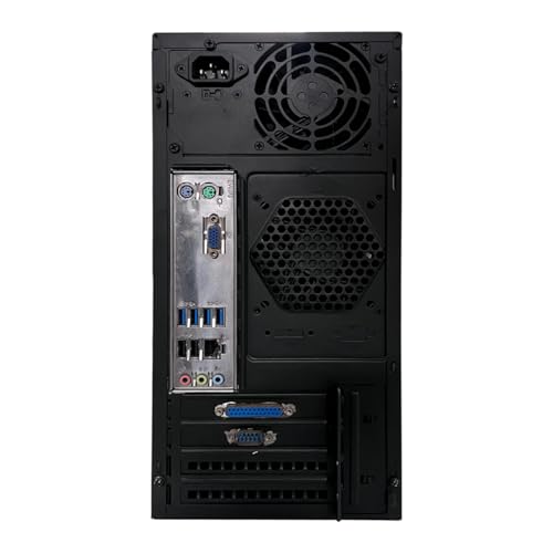 Image of (Refurbished) Acer Veriton Desktop Computer PC AMD A10 Processor| 8 GB RAM| 500 GB HDD| Windows 10 Pro| MS Office|AMD Radeon Graphics| USB| VGA, Black