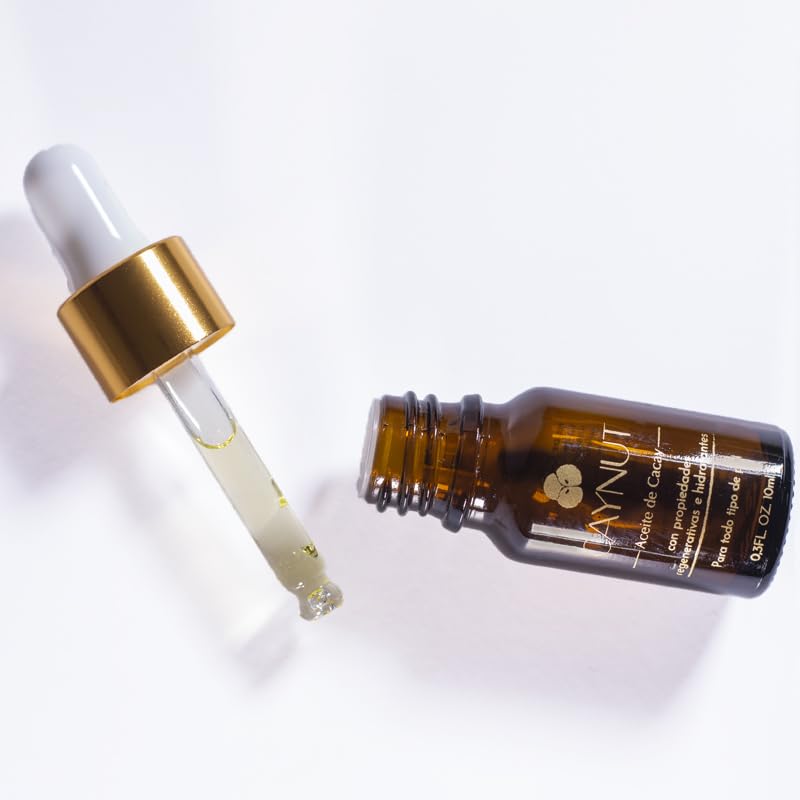 Miniatura 4 de Aceite de cacao nutritivo - Reparación nocturna antienvejecimiento 100% natural (0.3 fl oz 0.3 fl oz)