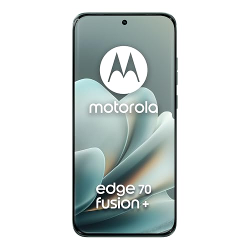 Image of Motorola Edge 70 Pro+ 5G (Twill Inspired Pantone Stormy Sea Green, 12GB RAM, 256GB Storage) | Dimensity 8500 Extreme Processor | 50MP + 50MP + 50MP Triple AI Camera |6.8 inch pOLED Display|