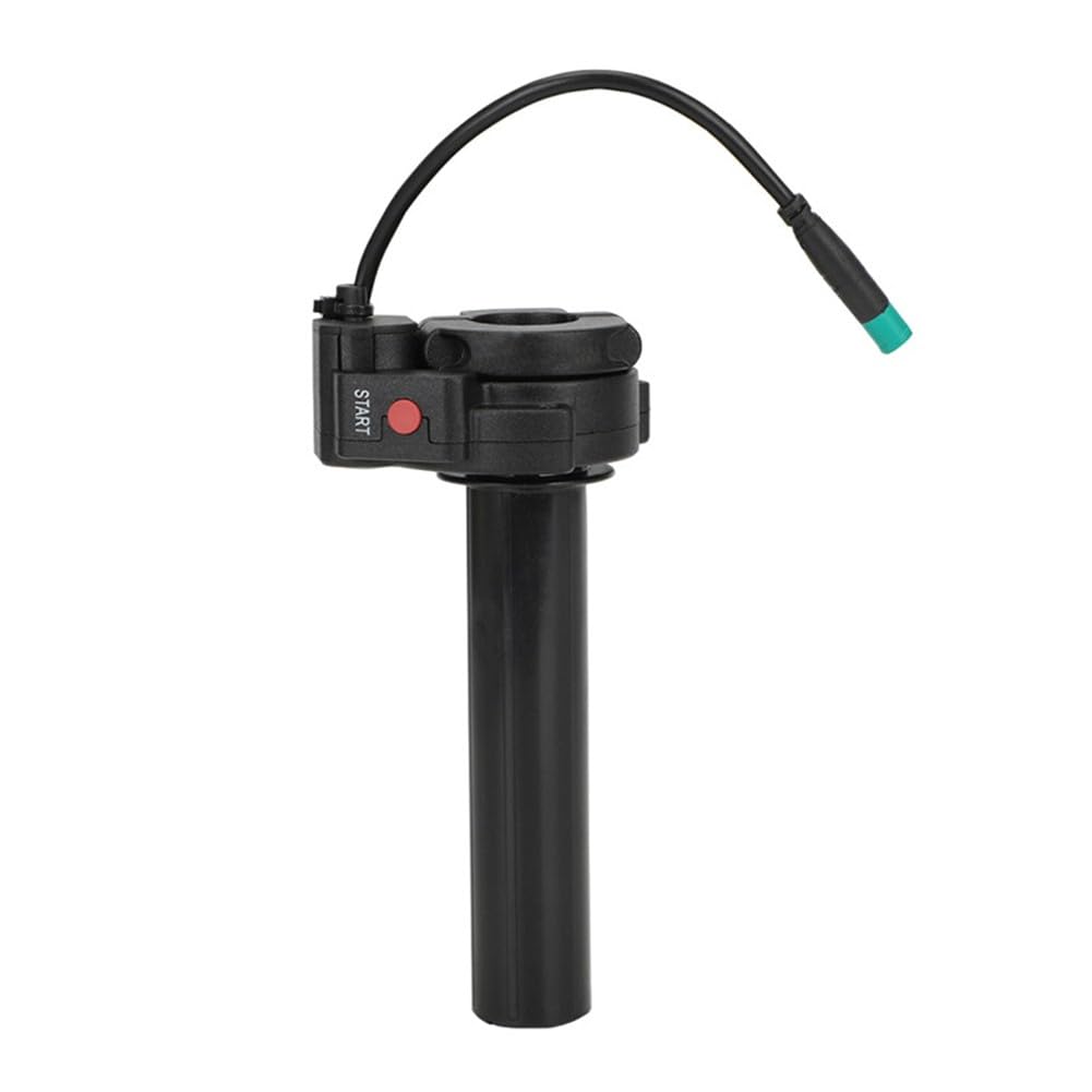 Manubrio acceleratore in lega di alluminio con cavo per moto da cross Talaria Sting X3 MX3 MX4, impugnatura in gomma, parte di ricambio nera