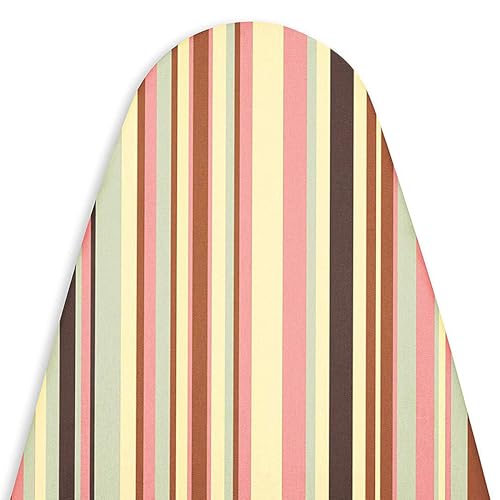 Encasa XO Ironing Board Cover and Pad - Thick 4mm Felt, Heat & Scorch-Resistant, Fits Wide Boards 49
