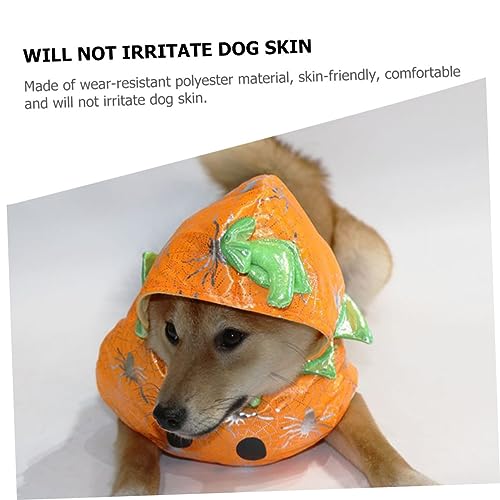 Disfraz para perro calabaza Halloween naranja 24x18 cm miniatura 7
