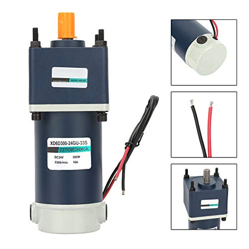 Fafeicy Permanente Magnete DC Motore, DC 24V 300W