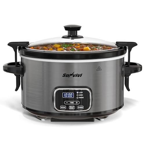 Sunvivi 4QT Programmable with Locking Lid