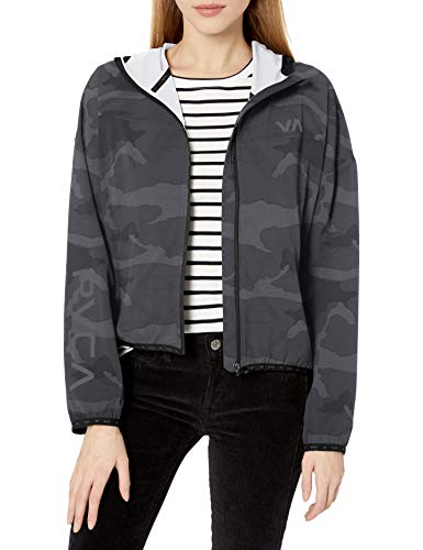 RVCA Sport Yogger Jacket Brown Medium