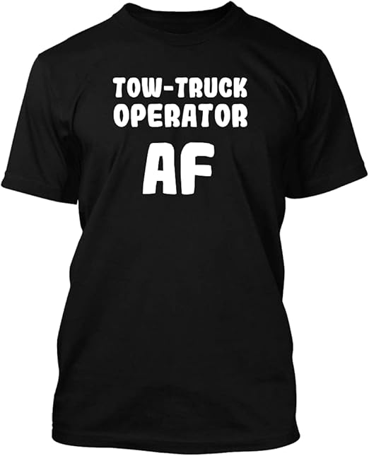 Amazon.com: Tow-Truck Operator AF - Men's Soft & Comfortable T-Shirt
