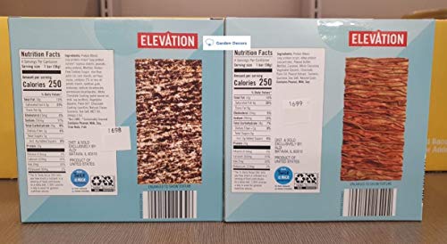 Barra Elevation Functional Protein Cookies Cream y Caramel miniatura 2