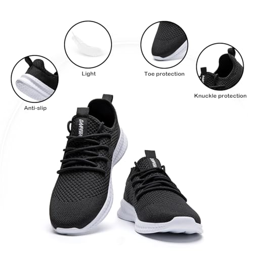 Image of Men's Shoes Running Walking Sneakers Casual Tennis Slip on Shoes Lightweight Breathable Fashion Comfortable Workout Athletic for Gym Sport Shoe