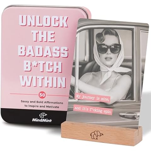MindMint Badass Affirmation Cards Cover