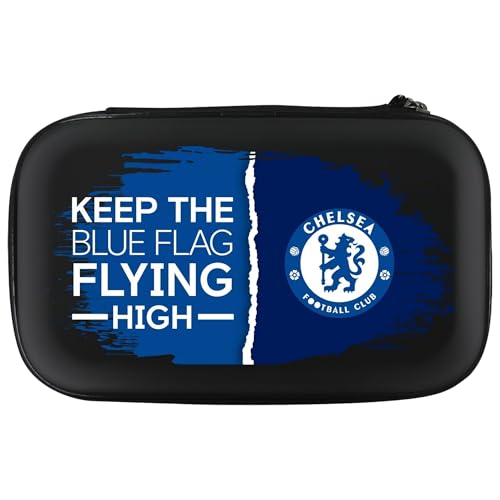 FOCO Étui de rangement The Blues sous licence officielle Chelsea Football Club, disponible en plusieurs modèles., Noir , Ensemble de bagages