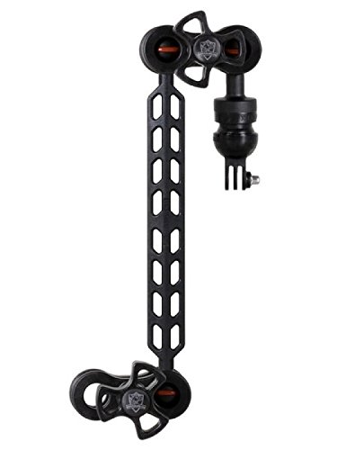 KIT Bras Plastic Carbone avec TERMINAISON Supports GOPRO ET Lampes QUDOS - 24 CM Cover