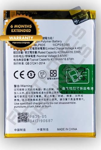 Image of BLP835 Battery for Oppo /Reno 5F /5 Lite /A94 4G /F19 Pro Battery with 6 Month Warranty**** (U135)