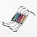 homEdge Mini Stylus Pen Set of 20 Pack, Universal Capacitive Stylus with 3.5 mm Jack Compatible with All Device with Capacitive Touch Screen – 10 Color