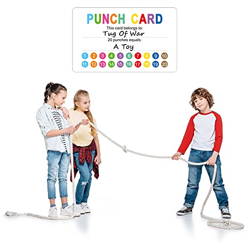 Ouneno 200 Pack Reward Punch Cards Behavior Incentive Awards For Kids Students Teachers Classroom Business Loyalty #TOP3