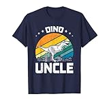 dino zio dinosauro famiglia corrispondenza maglietta