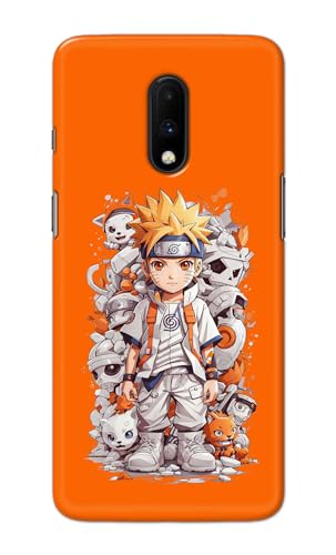 Image of PRINTFIDAA Printed Hard Back Cover Case for OnePlus 6T | OnePlus 7 Back Cover (Famous Anime Cartoon Character) -112
