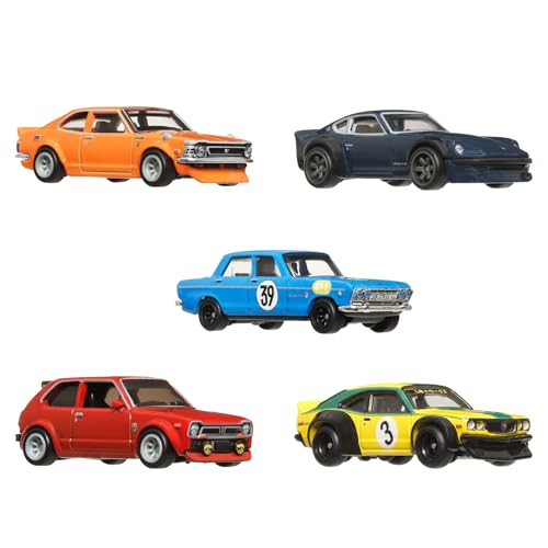 Hot Wheels Japan Historics 4: Protege y exhibe tu colección de coches japoneses a escala 6