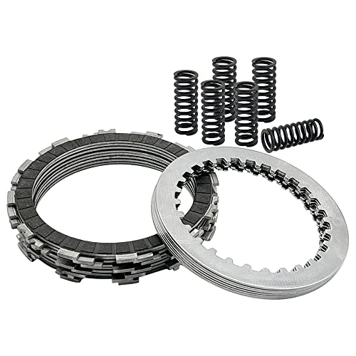 JINFANNIBI Complete Clutch Kit Heavy Duty Springs and Cover Gasket Compatible for Honda CR 250R CR250R 1994-2007
