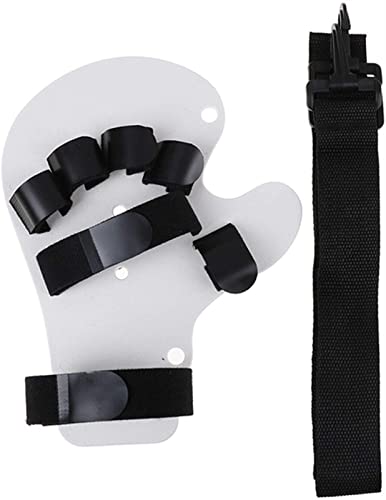 Séparateur de doigt et orthèse de main blanche au design anatomique