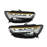 fari led audi a6 4f Fornisce una gamma di illuminazione ampia e uniforme, migliorando la visibilità sulla strada di notte.