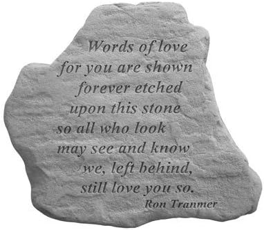 Kay Berry 69952" Words of Love… Decorative Stone, Multicolor
