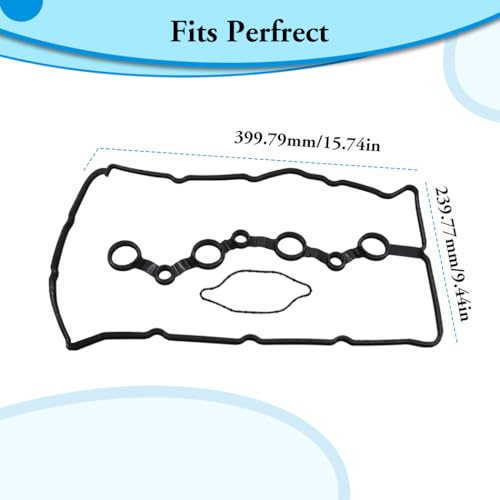 Image of VS50892 Engine Valve Cover Gasket Set for 2015-2020 Hyundai Tucson Sonata Santa Fe, for Kia Sorento Optima Sportage 2.0 2.4L 2015 2016 2017 2018 2019 2020, Replace 224412GGB0, 22441-2GGB0