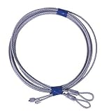 Pair of 7' Garage Door Cable for Torsion Springs