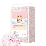 Genérico Sustrato de Hámster,450g Almohadilla De con Control De Olores | Sustrato para Jaula De Hámster | para Accesorios para Dormir Conejo Hurón Jerbo Erizo Reptil Pájaro Serpiente