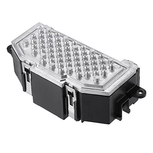 Image of ACROPIX HVAC Blower Motor Resistor Replacement Fit for Audi A4 A5 A8 - Pack of 1 Silver Tone
