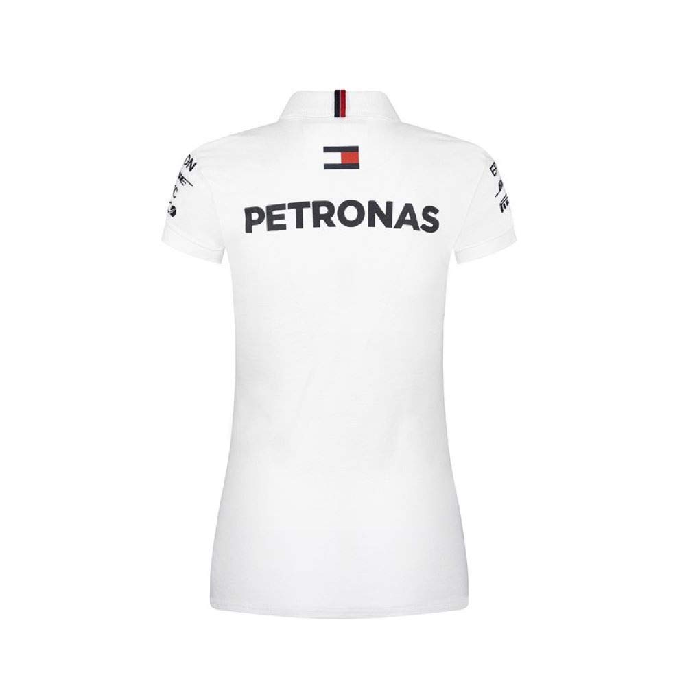 Mercedes-AMG Petronas Motorsport 2019 F1™ Polo del Equipo Blanco Mujer (Blanco, XXL)